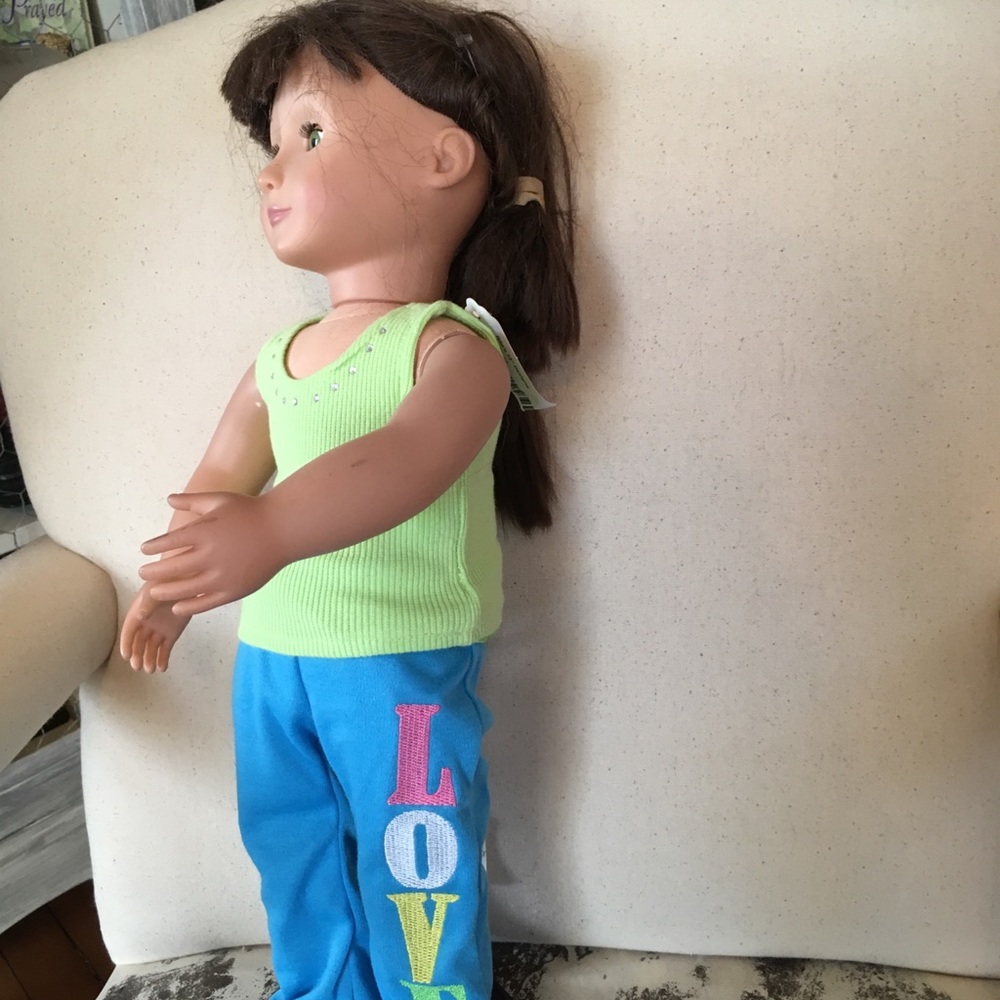 American girl tank top & love pants